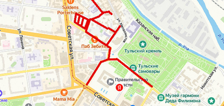 18 марта в центре Тулы введут ограничение на движение, остановку и стоянку транспорта