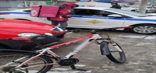 С начала года курьеры служб доставки в Туле нарушили ПДД более 20 раз