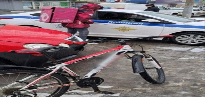 С начала года курьеры служб доставки в Туле нарушили ПДД более 20 раз