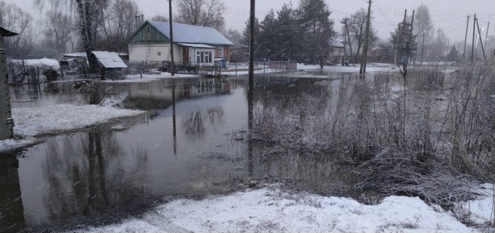 В Тульской области зафиксировали подтопления 75 приусадебных участков