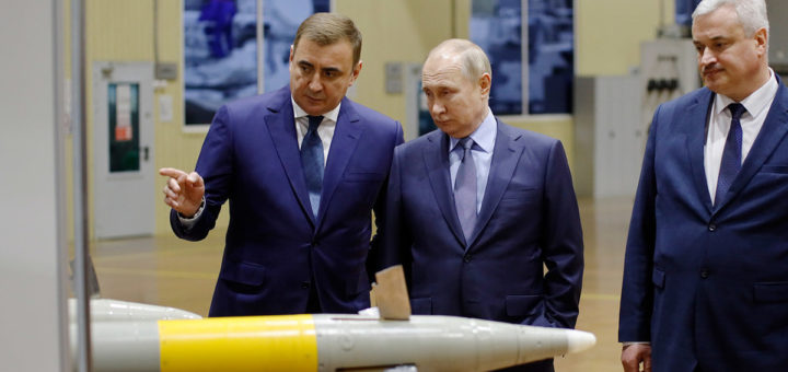 В Тулу 4 апреля может приехать президент России Владимир Путин