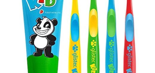 Использование детской зубной пасты Глистер