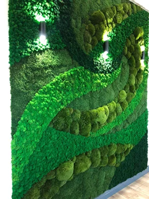 Озеленение искусственными растениями: современные решения