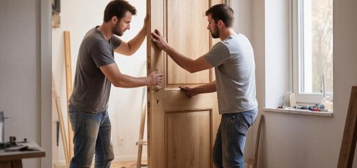 Как установка двери меняет пространство