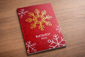 3D-лак на обложке каталога. Акцент, который добавляет премиальности